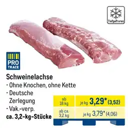 METRO PRO TRACE Schweinelachse Angebot