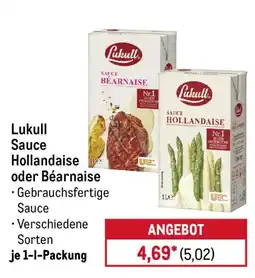 METRO Lukull Sauce Hollandaise oder Béarnaise Angebot