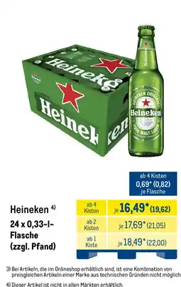 METRO Heineken Angebot