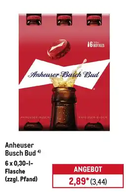 METRO Anheuser Busch Bud Angebot