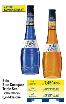 METRO Bols Blue Curaçao/Triple Sec Angebot