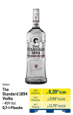 METRO The Standard 1894 Vodka Angebot