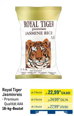 METRO Royal Tiger Jasminreis Angebot