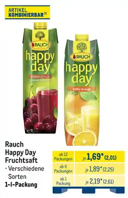 METRO Rauch Happy Day Fruchtsaft Angebot