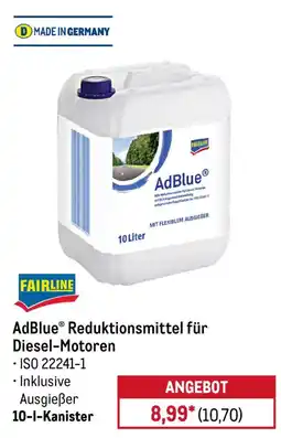 METRO AdBlue® Reduktionsmittel für Diesel-Motoren Angebot