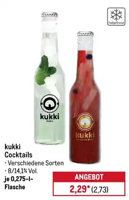METRO kukki Cocktails Angebot