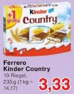 Jawoll Ferrero Kinder Country Angebot