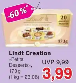 Jawoll Lindt Creation »Petits Desserts« Angebot