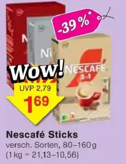 Jawoll Nescafé Sticks Angebot