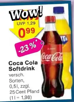 Jawoll Coca Cola Softdrink Angebot