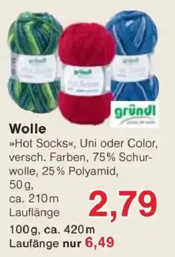 Jawoll Hot Socks Wolle Angebot