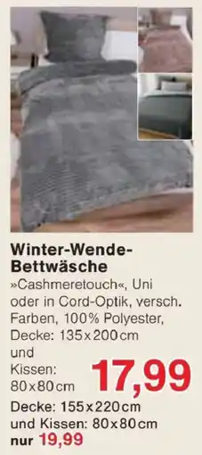 Jawoll Winter-Wende-Bettwäsche Angebot