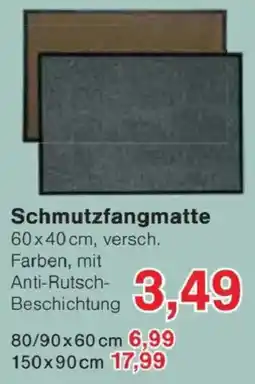 Jawoll Schmutzfangmatte Angebot