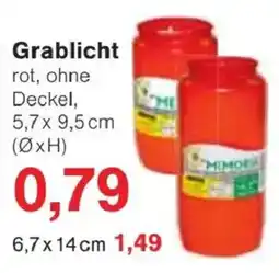Jawoll Grablicht rot, ohne Deckel Angebot