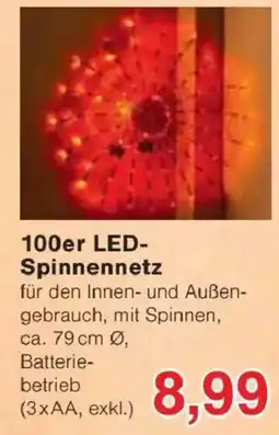 Jawoll 100er LED-Spinnennetz Angebot