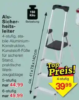 Jawoll Alu-Sicherheitsleiter Angebot
