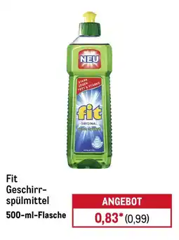 METRO Fit Geschirrspülmittel Angebot