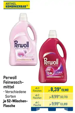 METRO Perwoll Feinwaschmittel Angebot