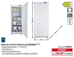METRO Gewerbe-Umluft-Kühlschrank GRE4600 Angebot