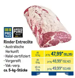 METRO Rinder Entrecôte Angebot