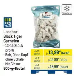 METRO Laschori Black Tiger Garnelen Angebot