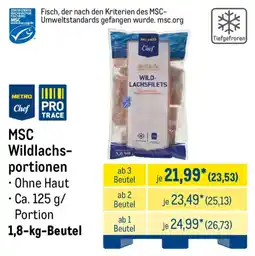 METRO MSC Wildlachsportionen Angebot