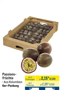 METRO Passionsfrüchte Angebot