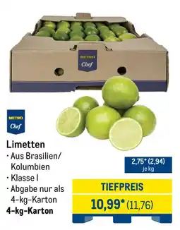 METRO Limetten METRO Chef Angebot