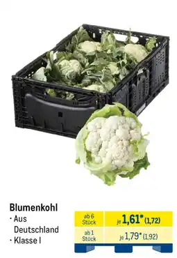 METRO Blumenkohl Angebot