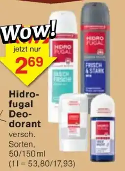 Jawoll Hidro-fugal Deodorant Angebot
