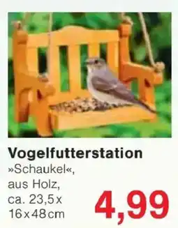 Jawoll Vogelfutterstation »Schaukel«, aus Holz Angebot
