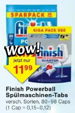 Jawoll Finish Powerball Spülmaschinen-Tabs Angebot