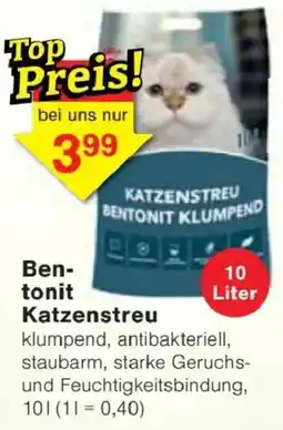 Jawoll Ben-tonit Katzenstreu Angebot