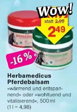 Jawoll Herbamedicus Pferdebalsam Angebot