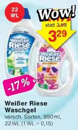 Jawoll Weißer Riese Waschgel Angebot