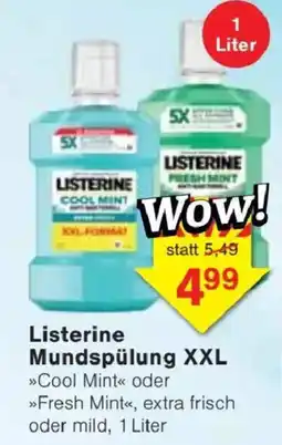 Jawoll Listerine Mundspülung XXL Angebot