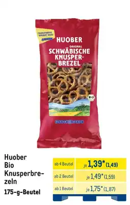 METRO Huober Bio Knusperbrezeln Angebot