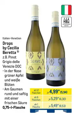 METRO Drops by Cecilia Beretta Angebot