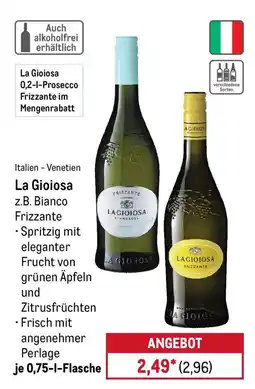 METRO La Gioiosa Frizzante Angebot