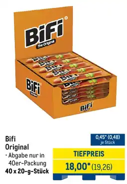 METRO Bifi Original Angebot