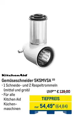 METRO KitchenAid Gemüseschneider 5KSMVSA Angebot