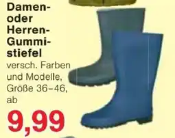 Jawoll Damen- oder Herren-Gummi-stiefel Angebot
