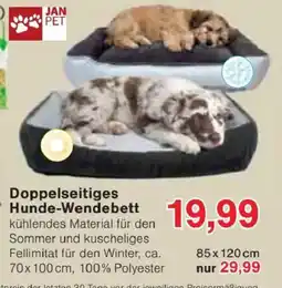 Jawoll Doppelseitiges Hunde-Wendebett Angebot