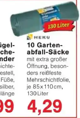 Jawoll 10 Garten-abfall-Säcke Angebot