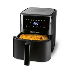 Netto Marken-Discount GOURMETmaxx Heißluft-Fritteuse 1600W schwarz Digital 6,5l Angebot