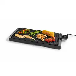 Netto Marken-Discount GOURMETmaxx Elektro-Tischgrill 2200W schwarz Angebot