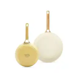 Netto Marken-Discount GreenPan Padova Reserve (CC008486-001) 20+26cm Set gelb Pfannen-Set Angebot