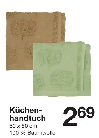 Zeeman Küchenhandtuch Angebot