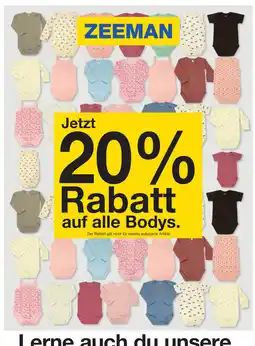 Zeeman ZEEMAN Bodys Angebot