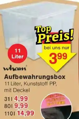 Jawoll wham Aufbewahrungsbox Angebot